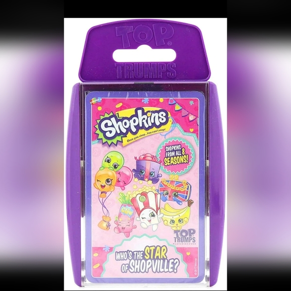 Shopkins Other - Shopkins Top Trumps Card Game